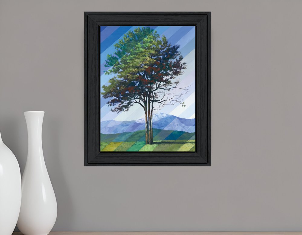Catching Light as Time Passes 2 Black Framed Print Wall Art HomeRoots