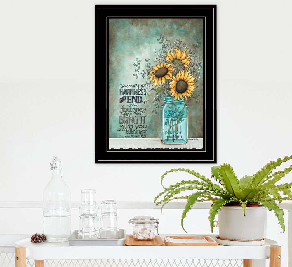 All Along 2 Black Framed Print Wall Art HomeRoots