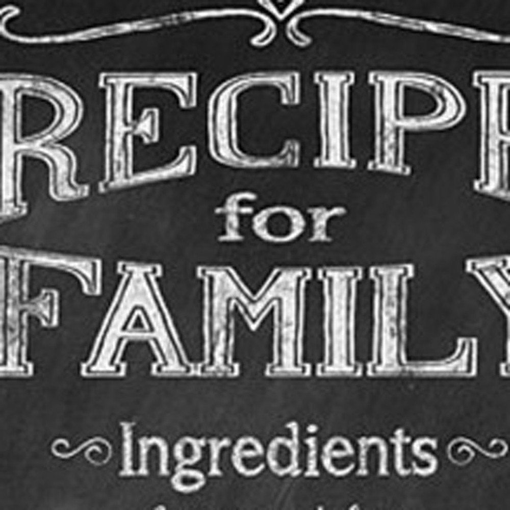 Set Of Two Family Recipe White Framed Print Wall Art HomeRoots