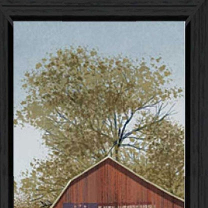 Set Of Two Country Barns 3 Black Framed Print Wall Art HomeRoots