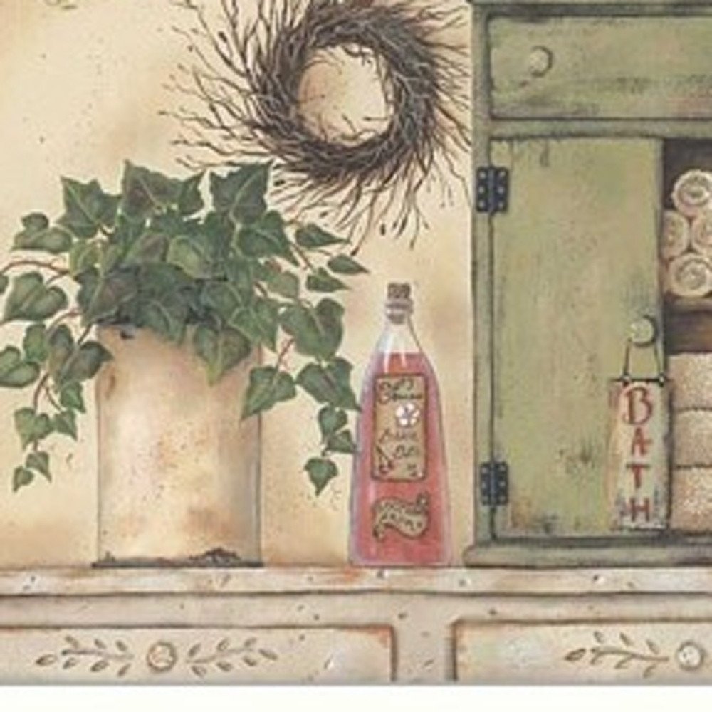 Set Of Three Garden Bath 2 White Framed Print Bathroom Wall Art HomeRoots