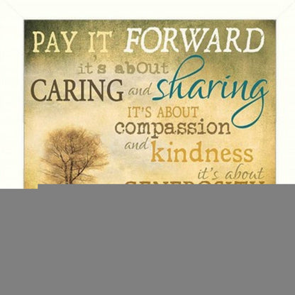 Set Of Two Meaning 1 White Framed Print Wall Art HomeRoots