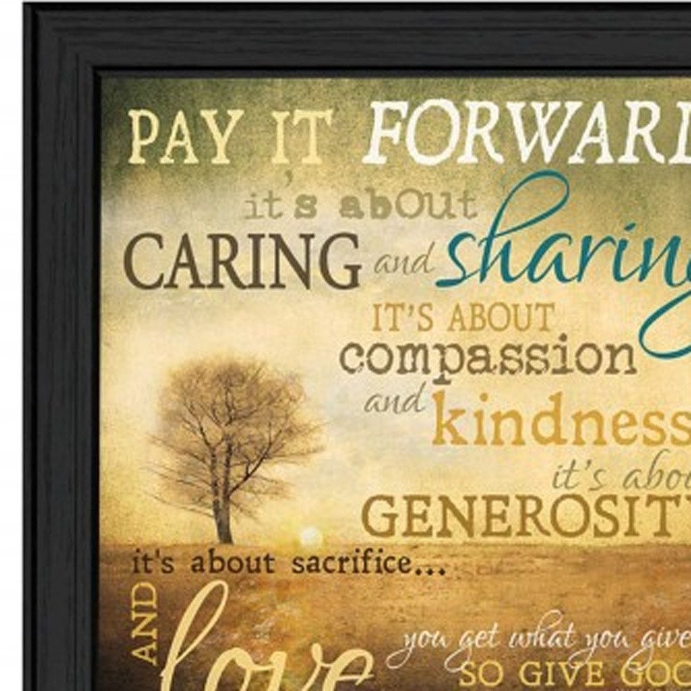 Set Of Two Meaning 2 Black Framed Print Wall Art HomeRoots