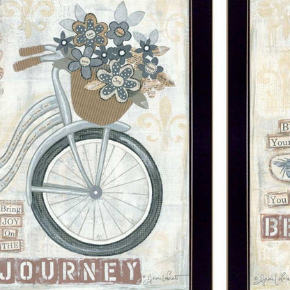 Set Of Two Beautiful Journey Black Framed Print Wall Art HomeRoots