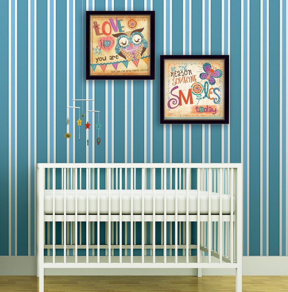Set Of Two Be the Reason Black Framed Print Wall Art HomeRoots