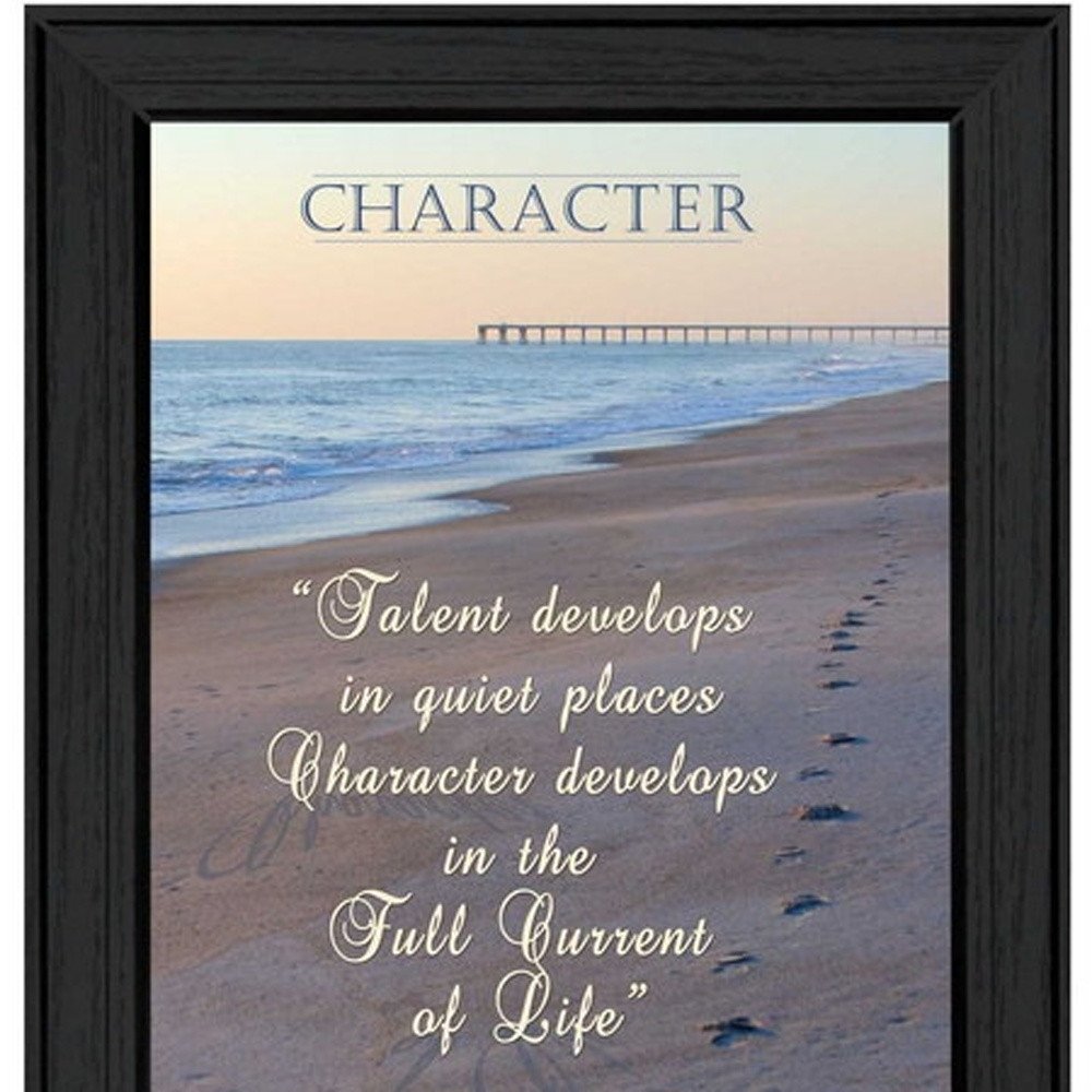 Set Of Two Character 1 Black Framed Print Wall Art HomeRoots