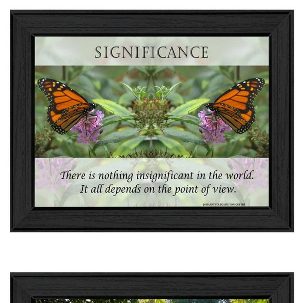 Set Of Two Beauty 1 Black Framed Print Wall Art HomeRoots