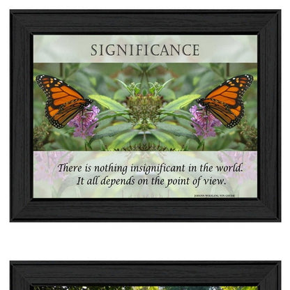 Set Of Two Beauty 1 Black Framed Print Wall Art HomeRoots
