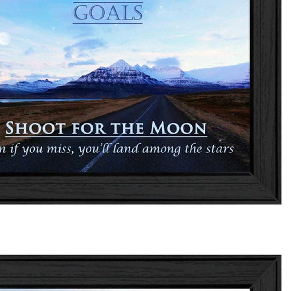 Set Of Two Success 1 Black Framed Print Wall Art HomeRoots