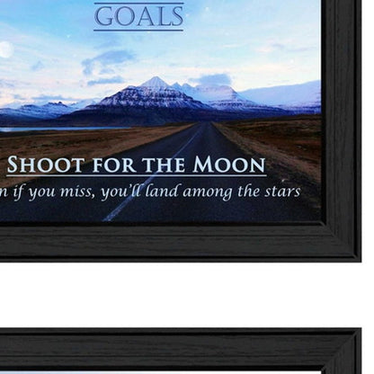 Set Of Two Success 1 Black Framed Print Wall Art HomeRoots