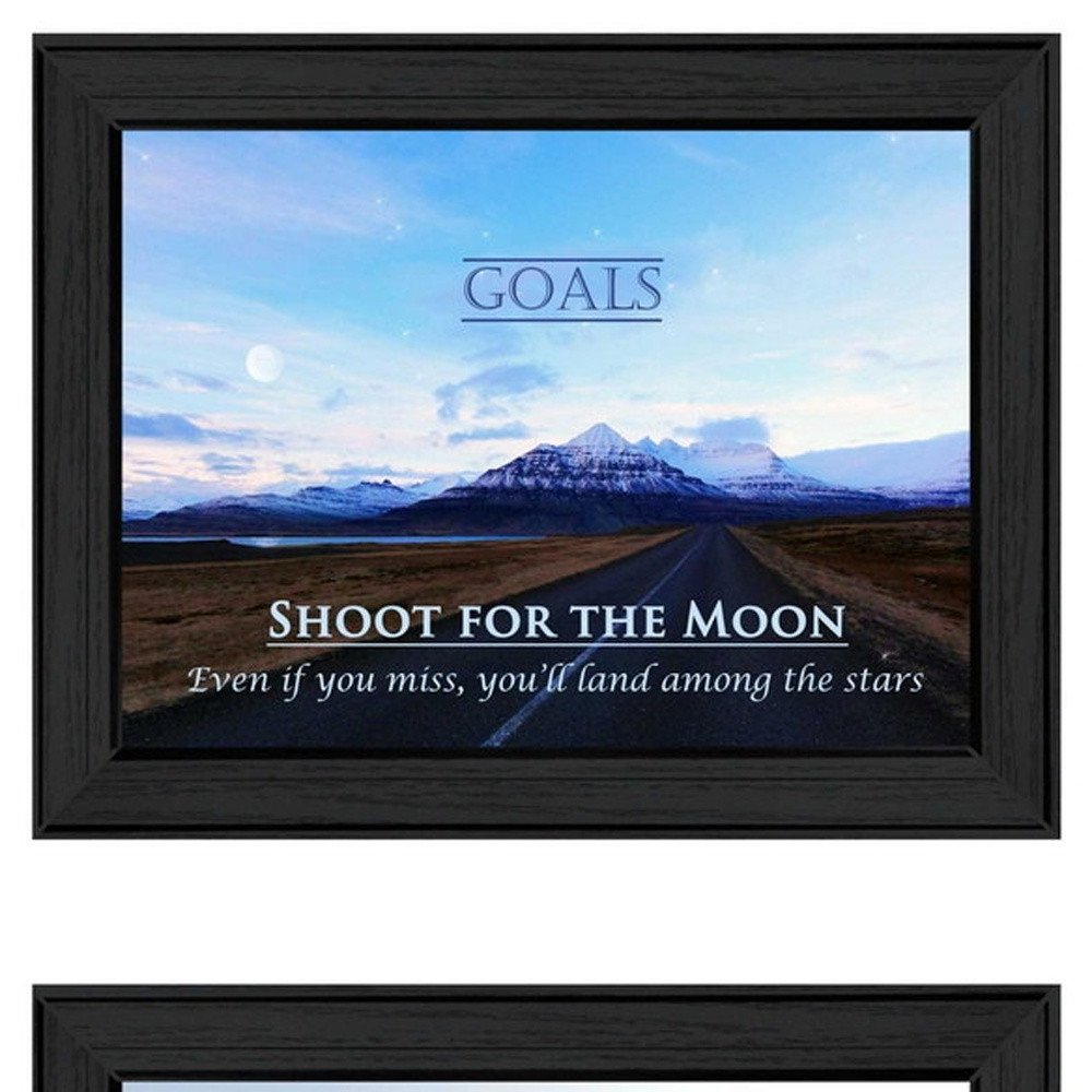 Set Of Two Success 1 Black Framed Print Wall Art HomeRoots