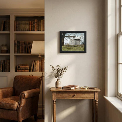 Set Of Four Four Seasons Collection II 2 Black Framed Print Wall Art HomeRoots