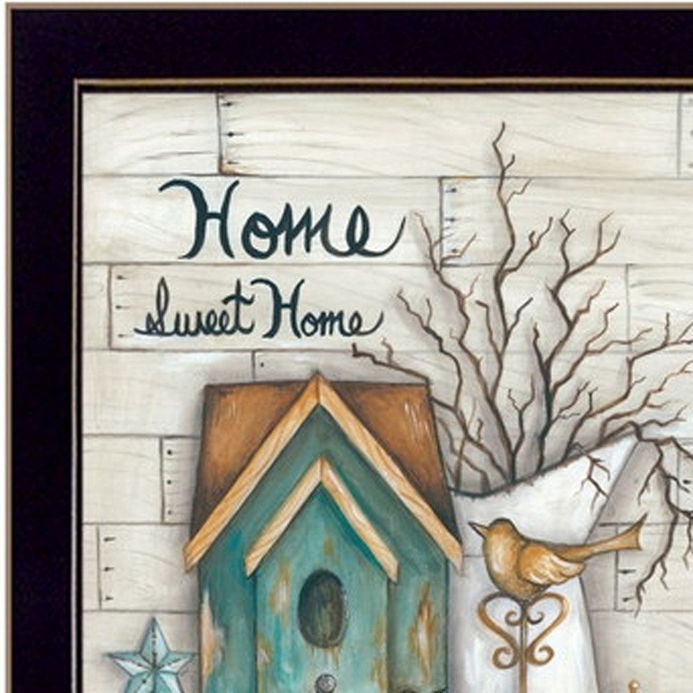 Set Of Two Home Sweet Home 1 Black Framed Wall Art — view 4
