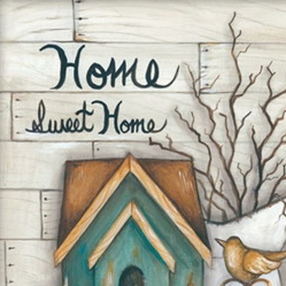 Set Of Two Home Sweet Home 2 White Framed Wall Art — view 3