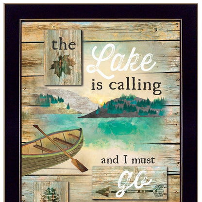 Set Of Two Lost in the Right Direction Black Framed Wall Art