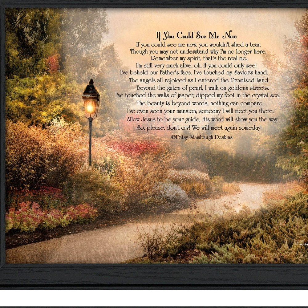 Set Of Two Celebration of Life Black Framed Wall Art — view 3