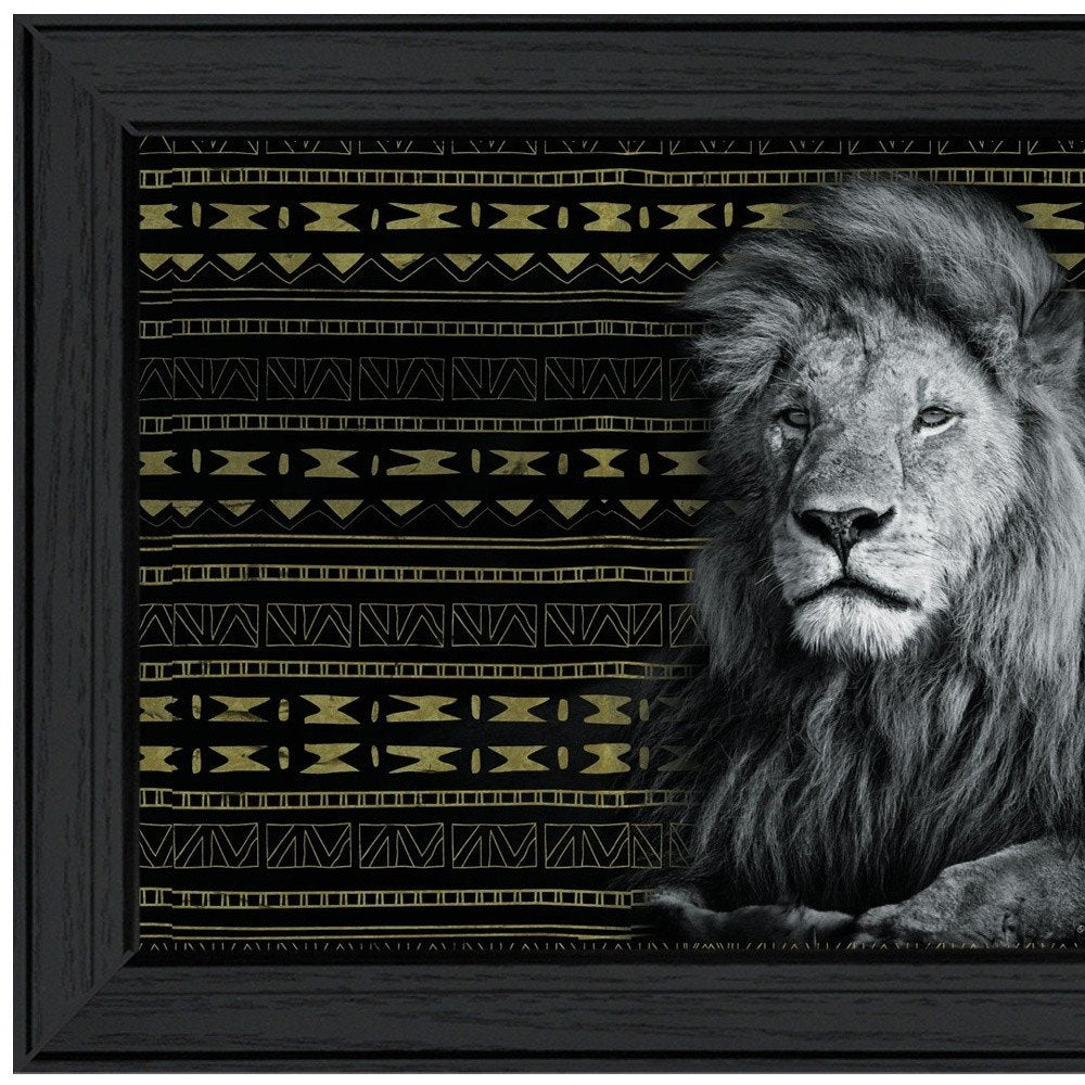 Set Of Two Elegant Wildlife Black Framed Wall Art — view 4