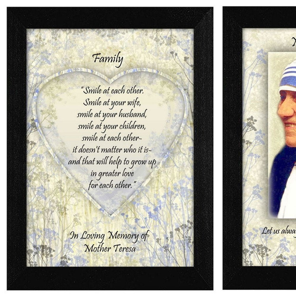 Set Of Two Family Quotes Black Framed Wall Art — view 5