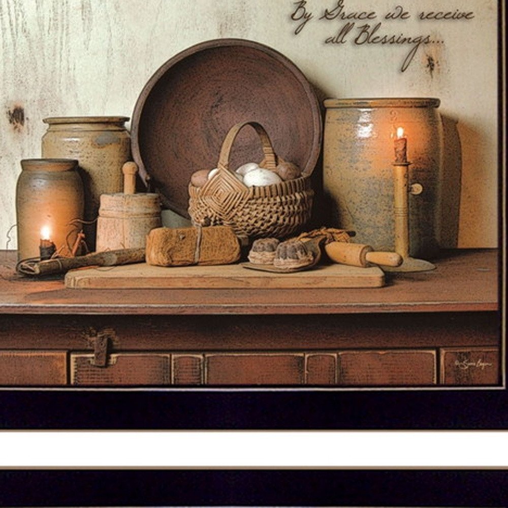 Set Of Two By Grace 1 Black Framed Print Wall Art — view 4
