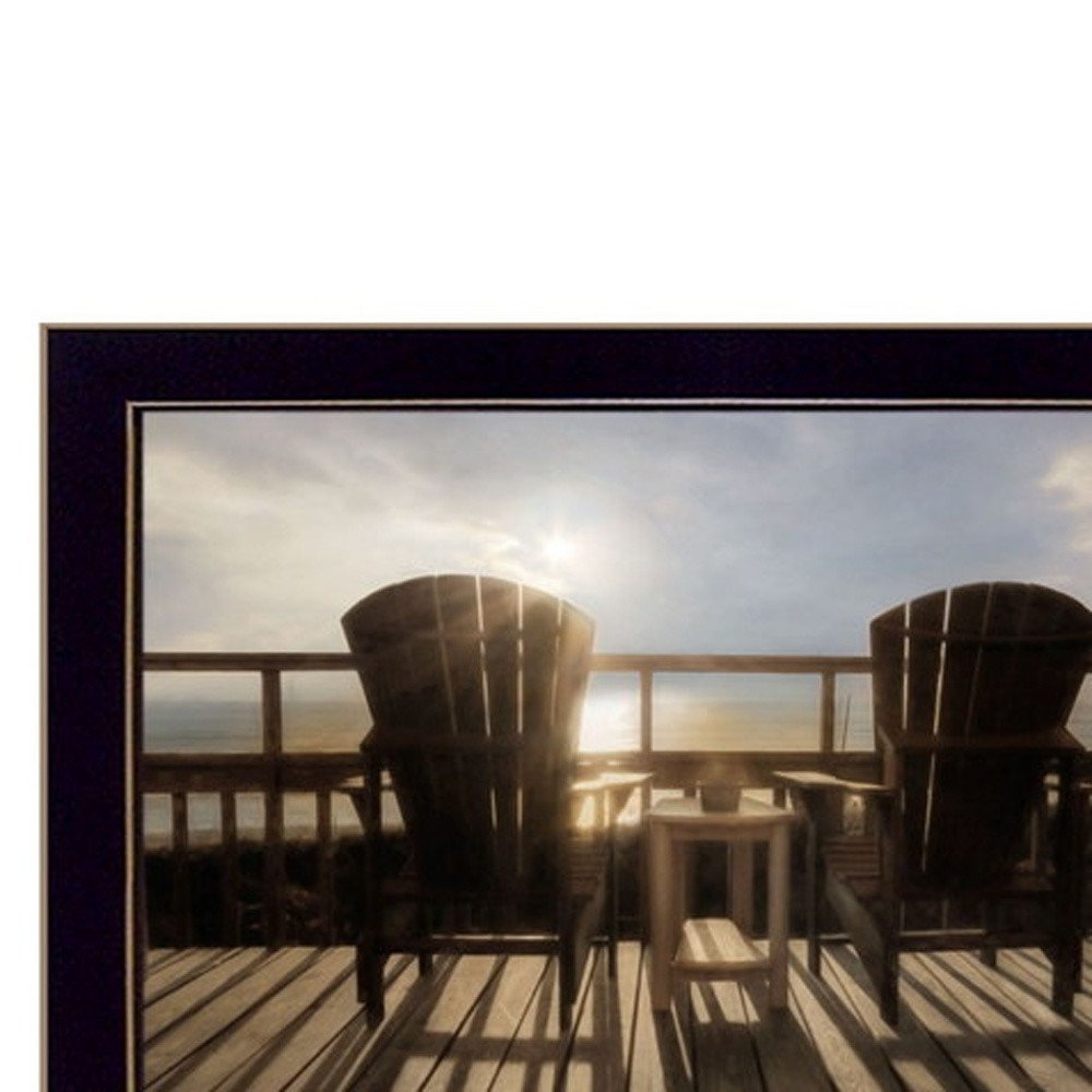 Set Of Two By The Sea 1 Black Framed Wall Art — view 3