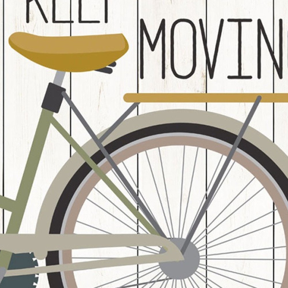 Set Of Two Pedal it Out 3 White Framed Print Wall Art — view 3