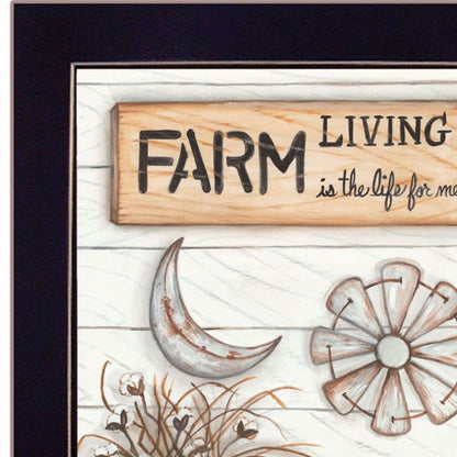 Set Of Two Farm Living 1 Black Framed Print Wall Art HomeRoots