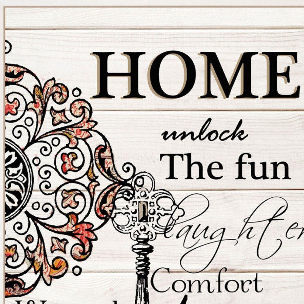Set Of Two Life or Home 1 White Framed Print Wall Art — view 9