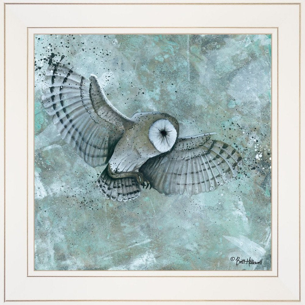 Set Of Two Wildlife 1 White Framed Print Wall Art — view 4