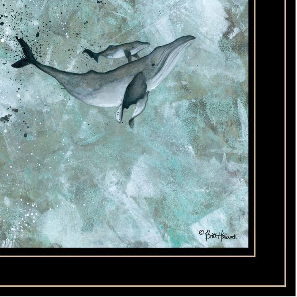 Set Of Two Wildlife 2 Black Framed Print Wall Art — view 3
