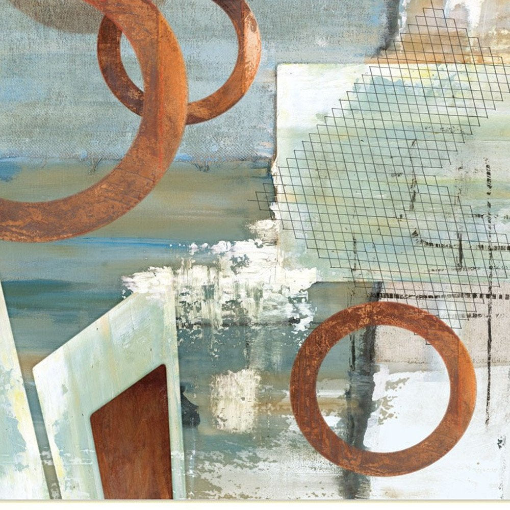 Set Of Two Balance this I and II 1 White Framed Print Wall Art — view 4