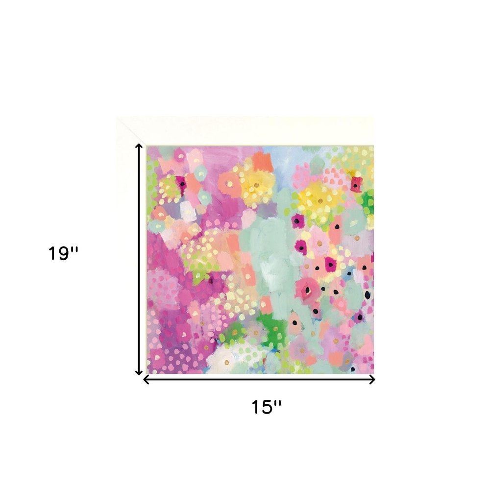 Set Of Two Floral Designs White Framed Print Wall Art — view 5