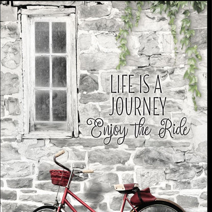 Set Of Two Romantic Bicycles 2 Black Framed Print Wall Art HomeRoots