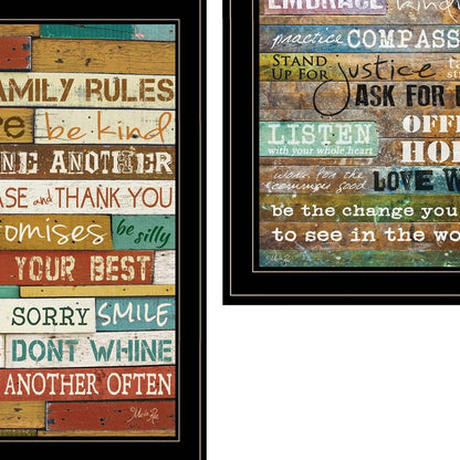 Set Of Two Today Is 2 Black Framed Print Wall Art HomeRoots