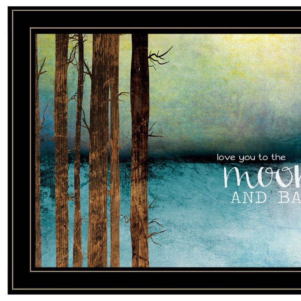 Set Of Two Love or Home 1 Black Framed Print Wall Art HomeRoots