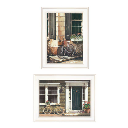Set Of Two A Picnic Getaway 1 White Framed Print Wall Art HomeRoots