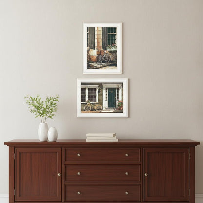 Set Of Two A Picnic Getaway 1 White Framed Print Wall Art HomeRoots