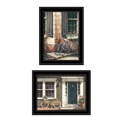 Set Of Two A Picnic Getaway 2 Black Framed Print Wall Art HomeRoots