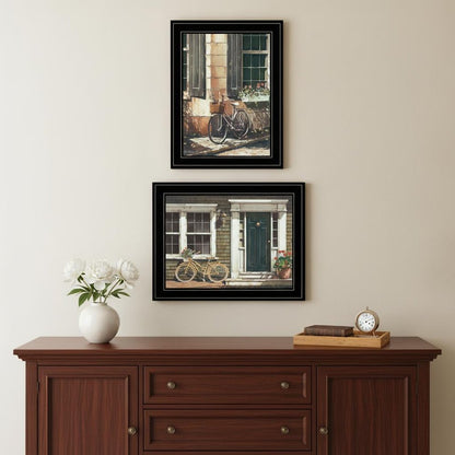 Set Of Two A Picnic Getaway 2 Black Framed Print Wall Art HomeRoots