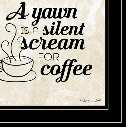 Set Of Two All You Need is Coffee 2 Black Framed Print Wall Art HomeRoots