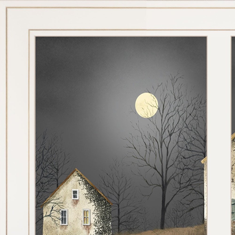 Still of the Night 4 White Framed Print Wall Art HomeRoots