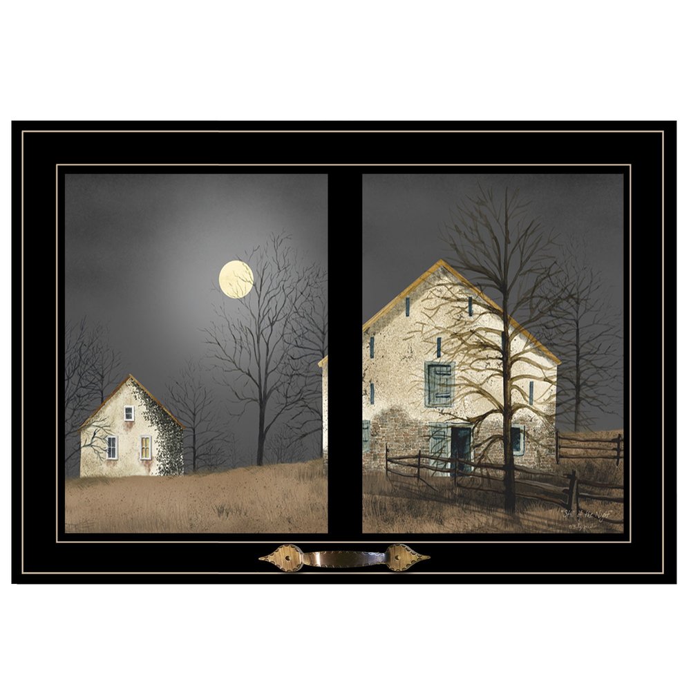 Still of the Night 5 Black Framed Print Wall Art HomeRoots