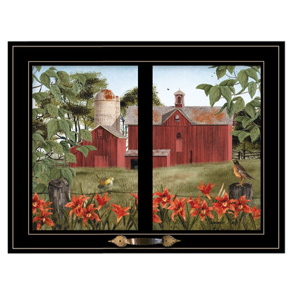 Summer Days 4 Black Framed Print Wall Art HomeRoots