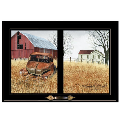 Granddads Old Truck 8 Black Framed Print Wall Art HomeRoots