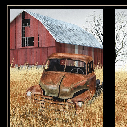 Granddads Old Truck 8 Black Framed Print Wall Art HomeRoots