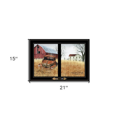 Granddads Old Truck 8 Black Framed Print Wall Art HomeRoots