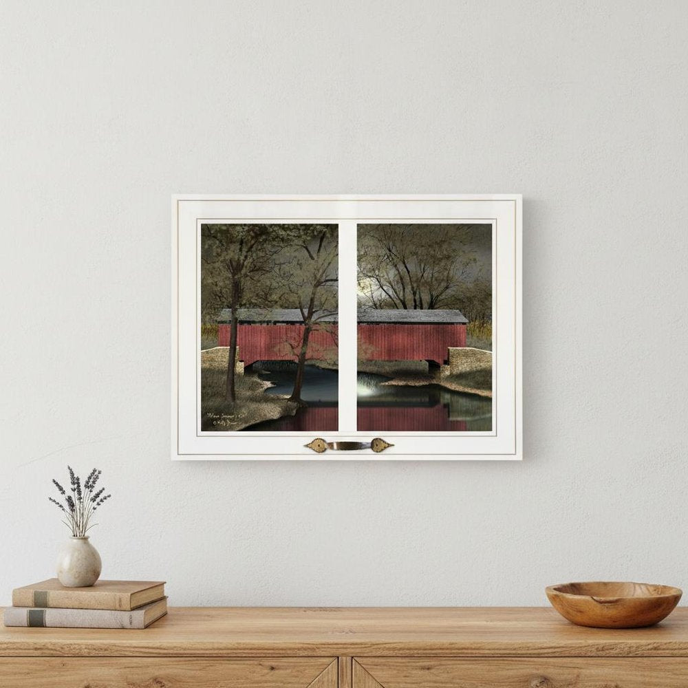 Warm Summers Eve 4 White Framed Print Wall Art HomeRoots