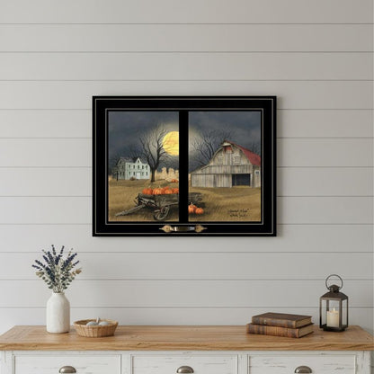 Harvest Moon 10 Black Framed Print Kitchen Wall Art HomeRoots