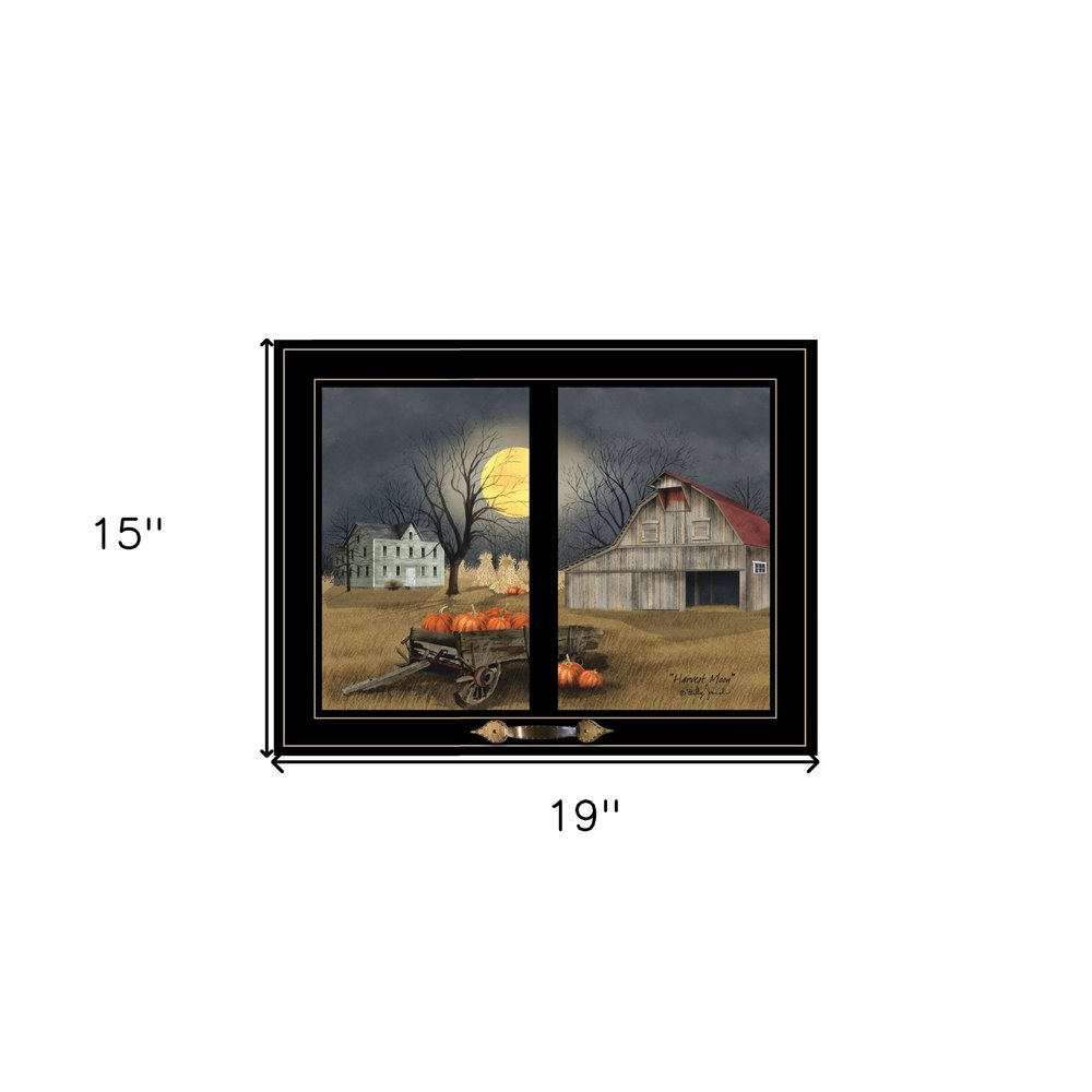 Harvest Moon 10 Black Framed Print Kitchen Wall Art HomeRoots