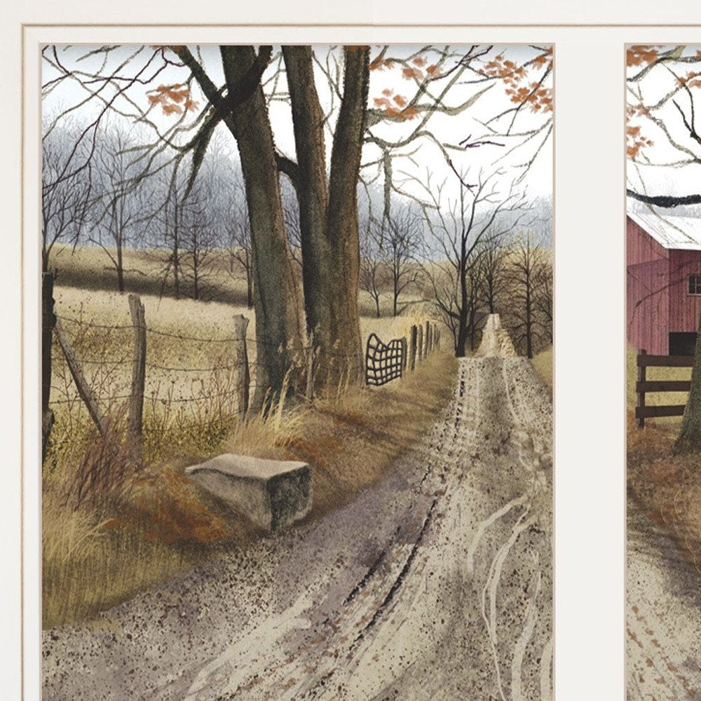 The Road Home 6 White Framed Print Wall Art — view 4