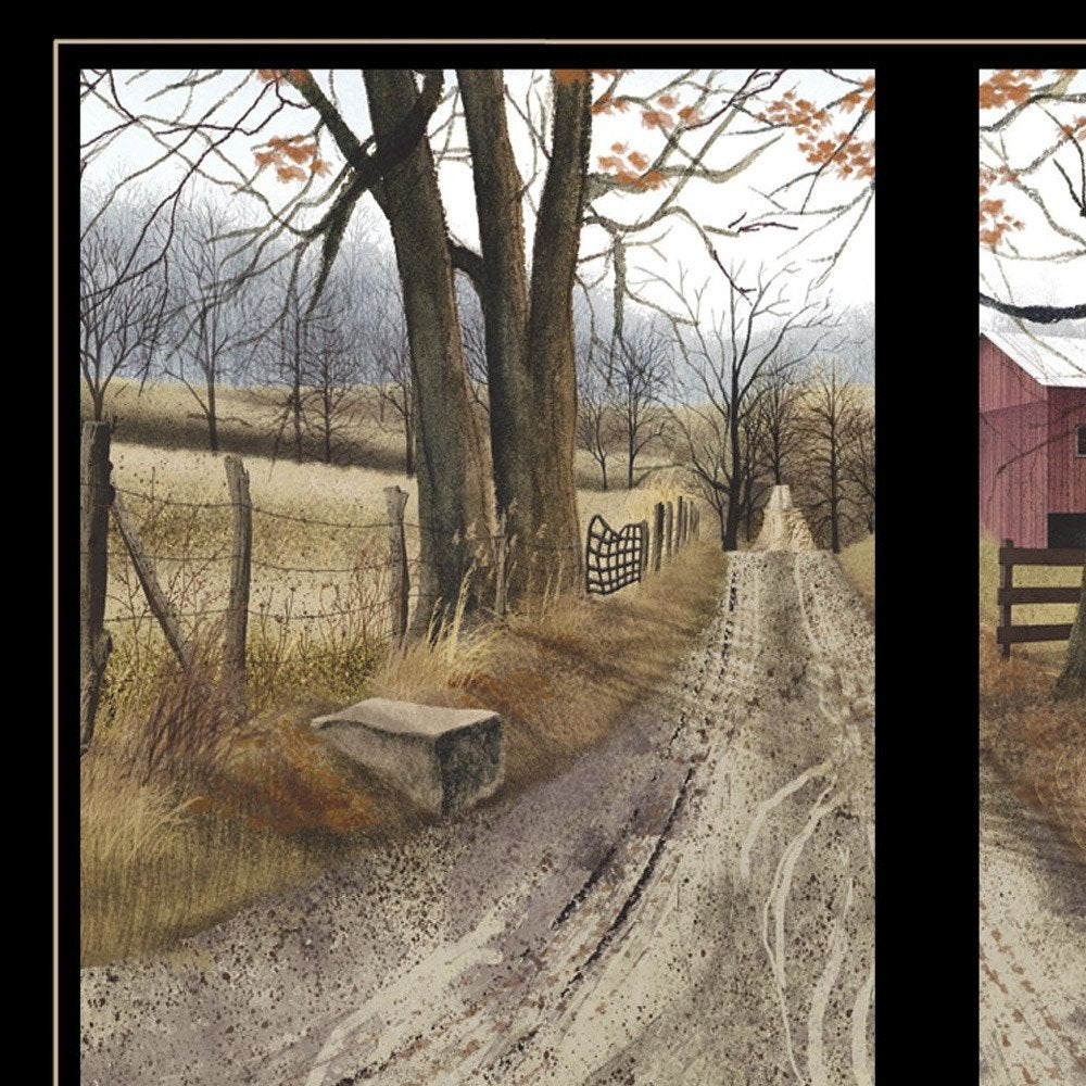 The Road Home 7 Black Framed Print Wall Art — view 10